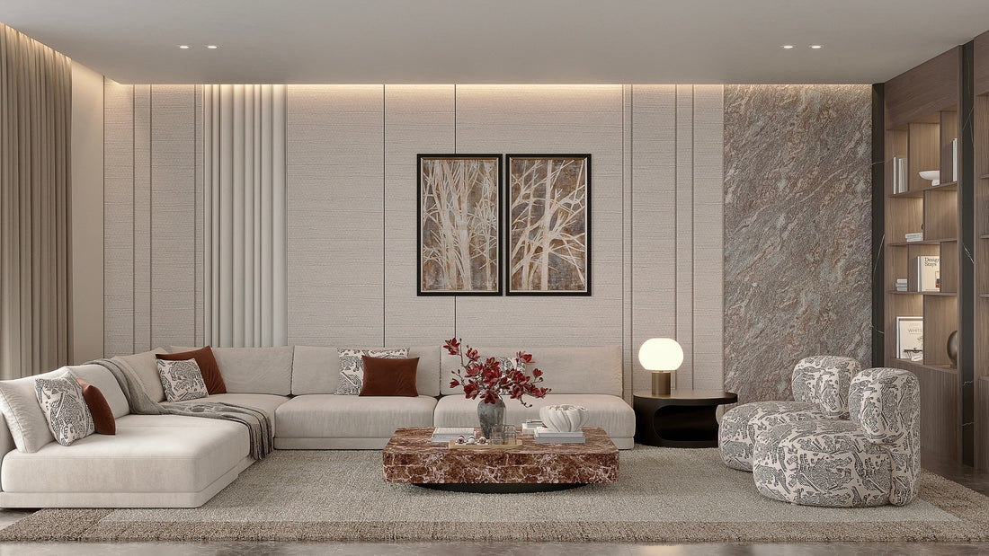 Linen-Effect Wall Panels: A Calm, Minimal Finish for UAE Bedrooms and Living Spaces