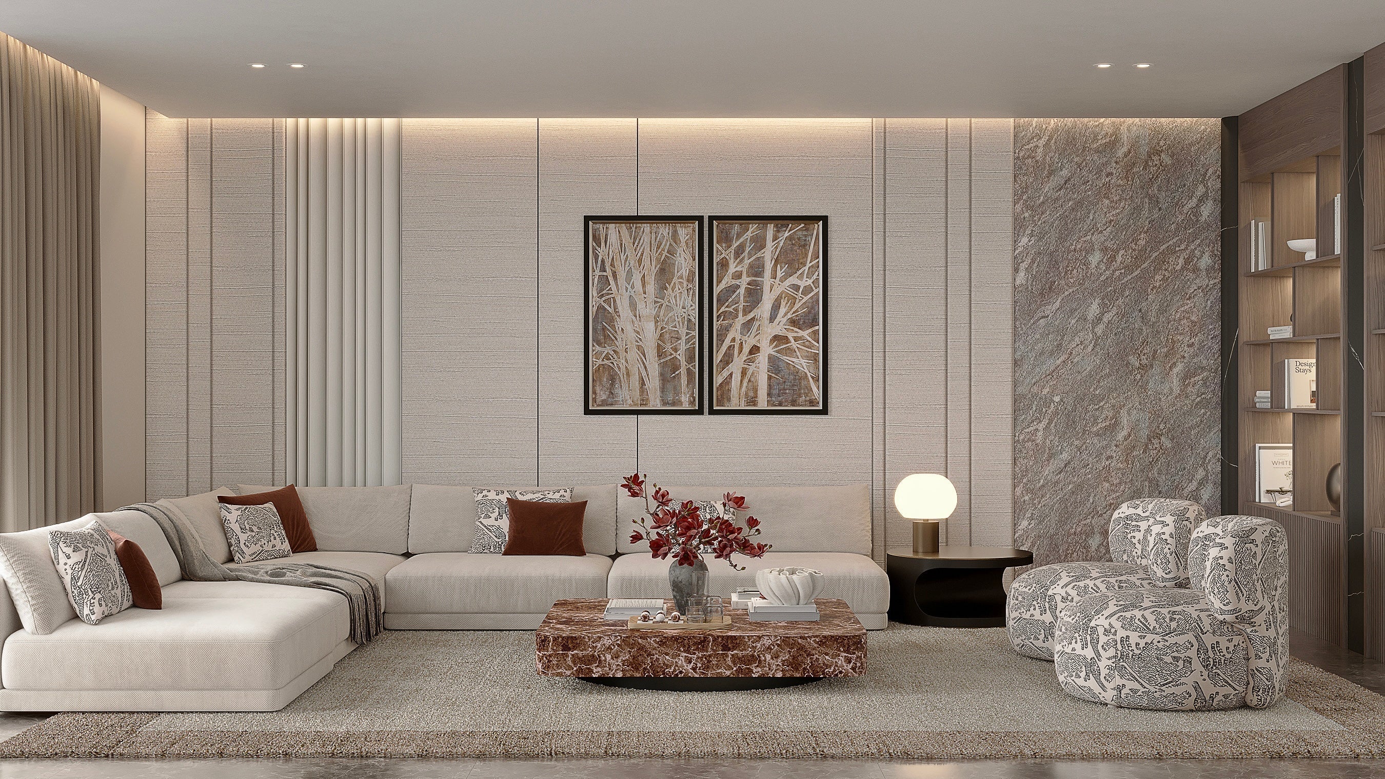 Linen-Effect Wall Panels: A Calm, Minimal Finish for UAE Bedrooms and Living Spaces