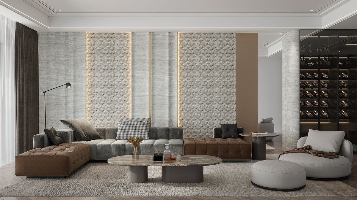 Pattern-Led Fabric Panels for Offices and Retail Walls