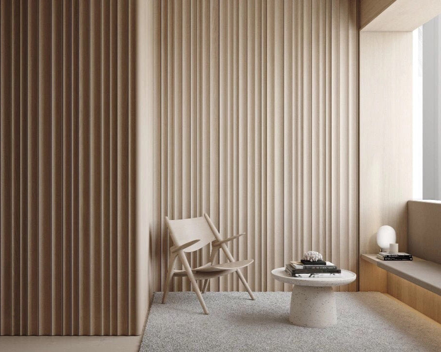 Fabric - Upholstered Wall Panels with Acoustic Design