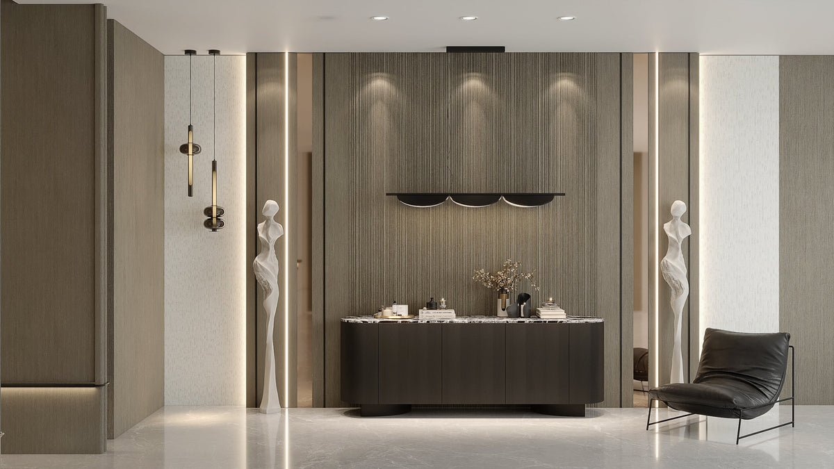 Nova Ribbed Wall Panels with Acoustic Design