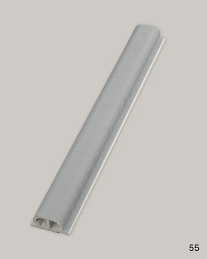 Stonewash linen arco archiflute wall panel