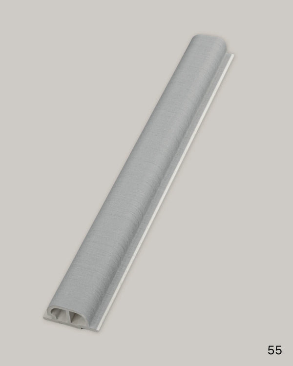 Stonewash linen arco archiflute wall panel