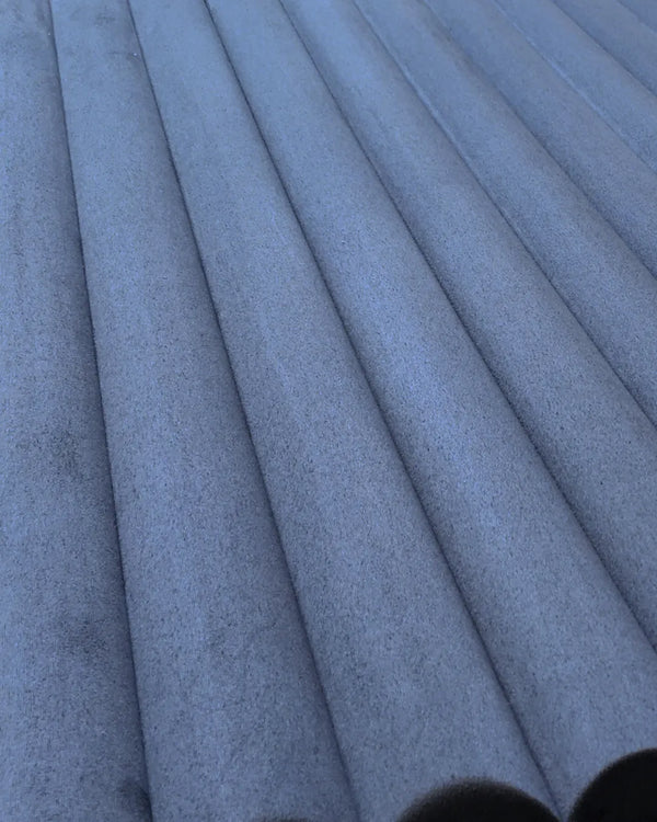 Navy aurora fabric wall panel