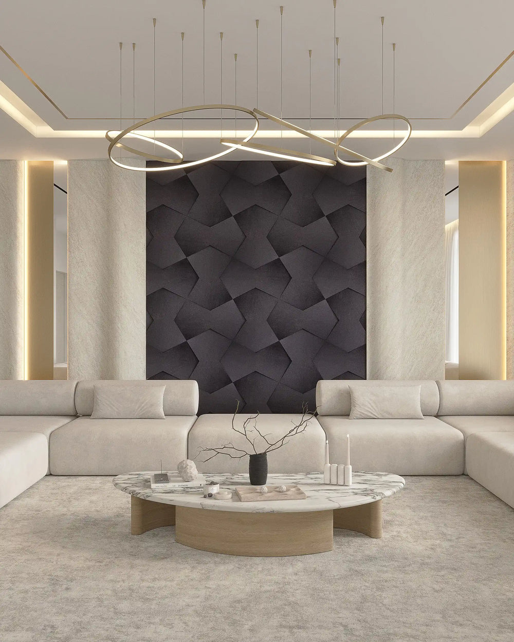 Mosaic Wall Panels with Tile Effect Design