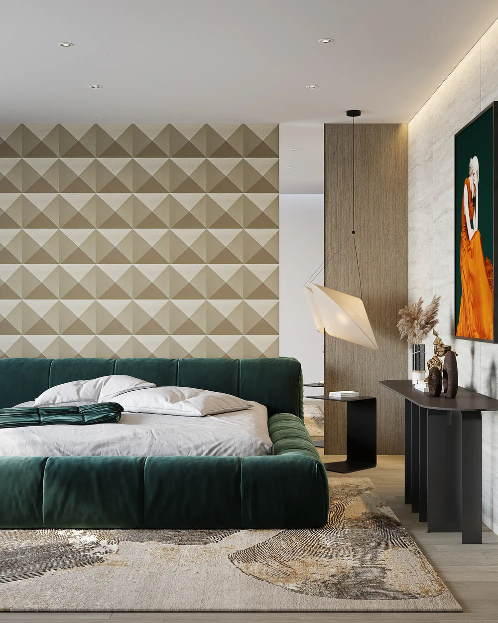 Mosaic Wall Panels with Tile Effect Design