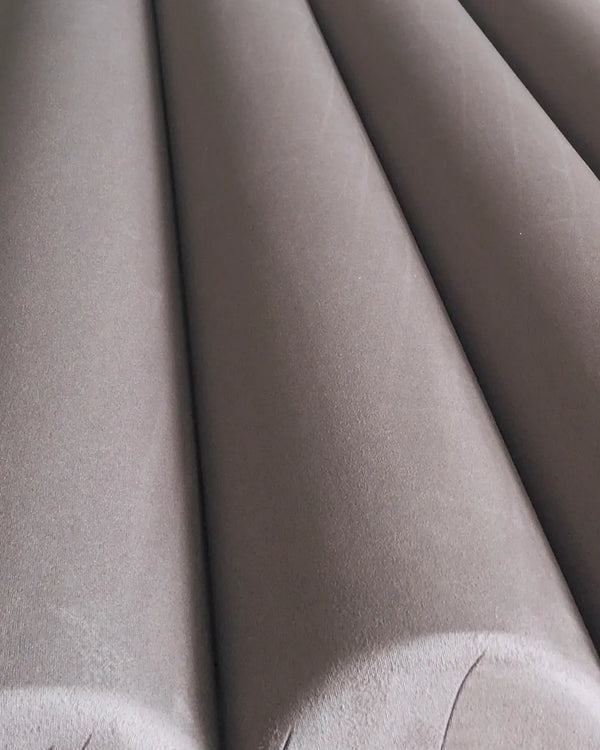 Taupe castle fabric wall panel