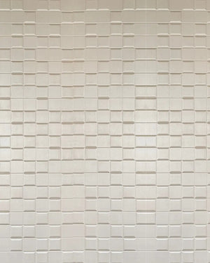 Greige chanel fabric wall panel