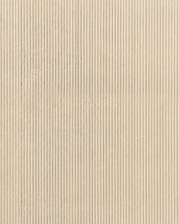 Beige round line flexible stone wall panel