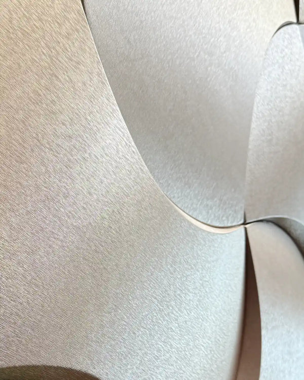 Champagne estelle fabric mosaic wall panel