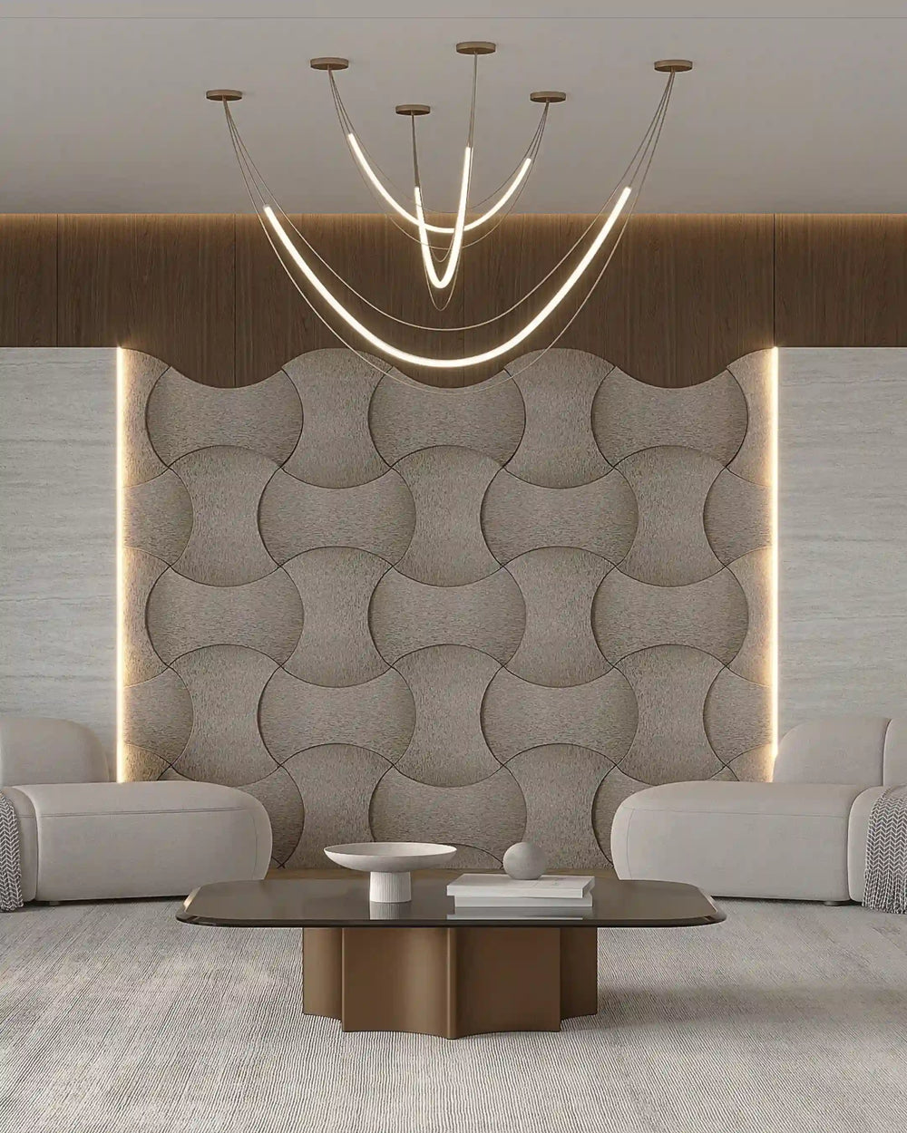 Estelle (Champagne) - Fabric Mosaic