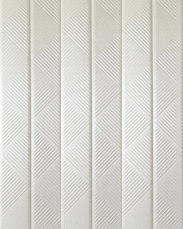 Vanilla datura fabric wall panel