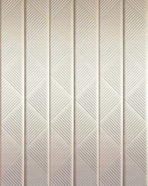 Datura Champagne fabric wall panel