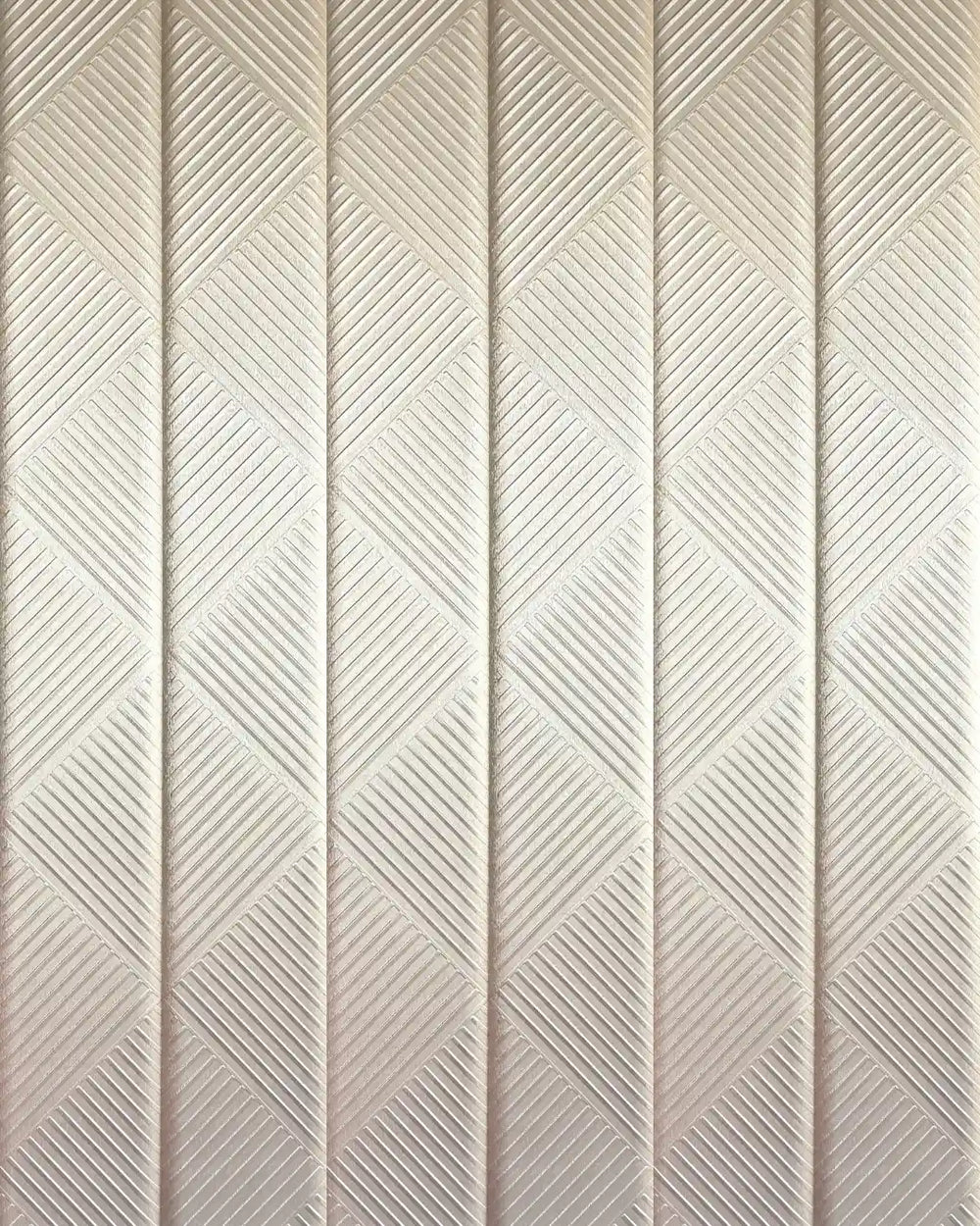 Champagne datura fabric wall panel