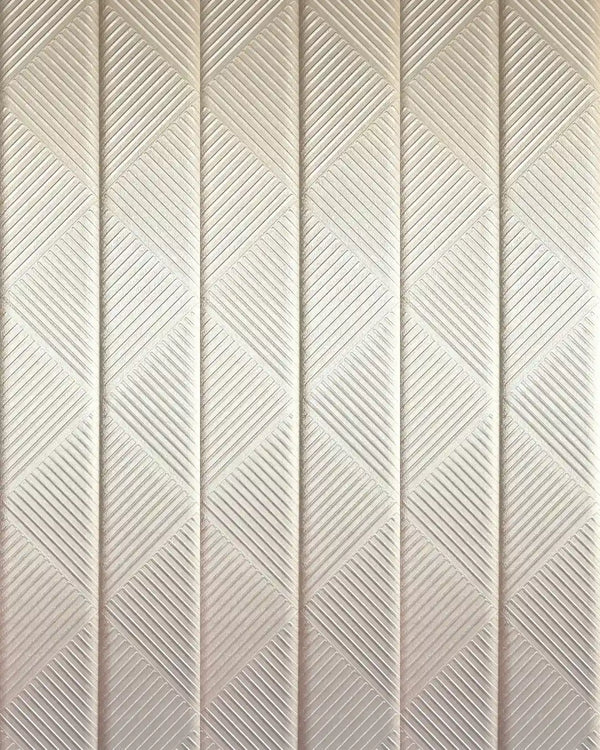 Champagne datura fabric wall panel