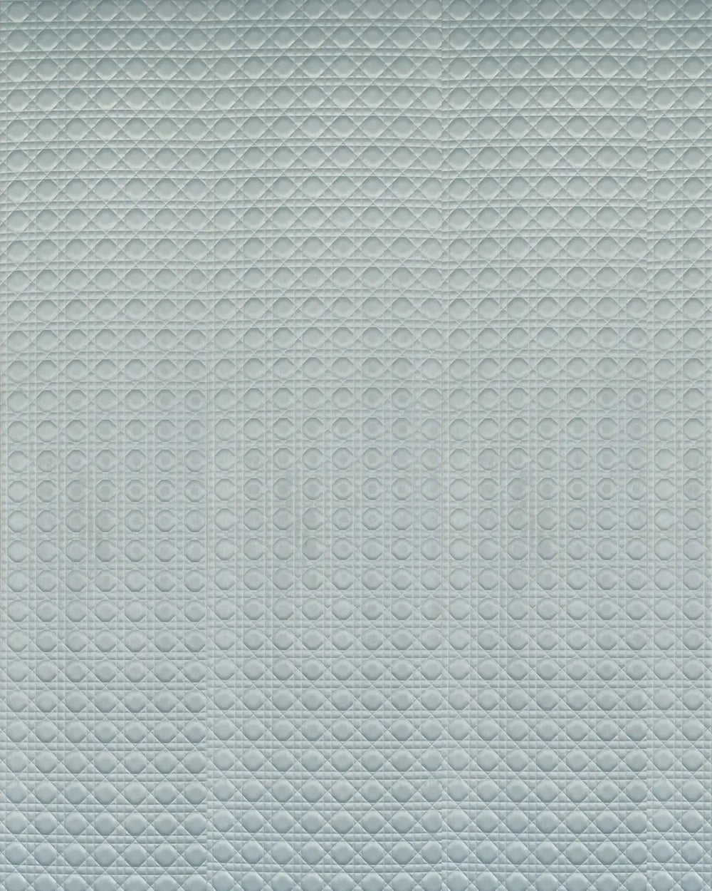 Baby blue dior fabric wall panel