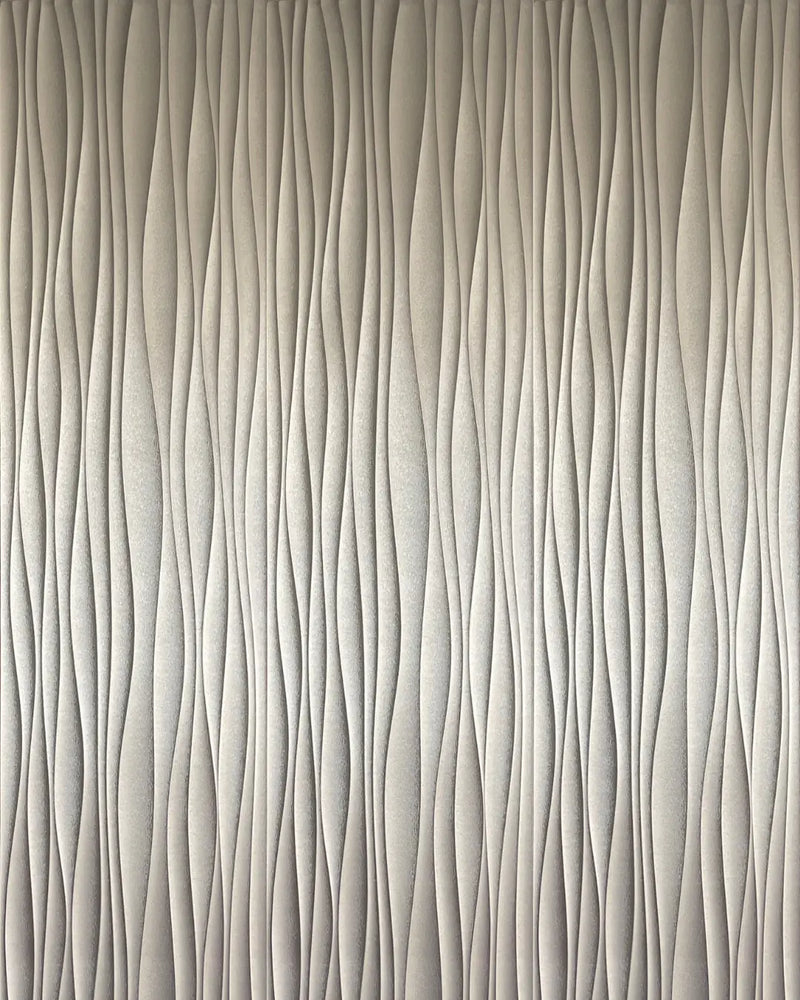Champagne contour fabric wall panel