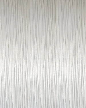 Silver contour fabric wall panel