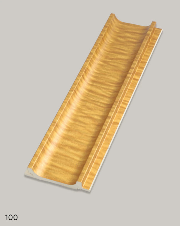 Golden luxe forma archiflute wall panel