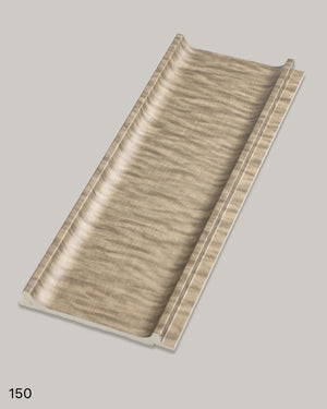 Champagne luxe forma archiflute wall panel