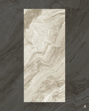Sahara luxe matte finish marble wall panel