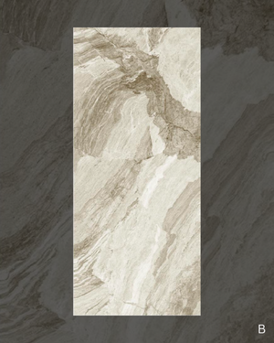 Sahara luxe matte finish marble wall panel