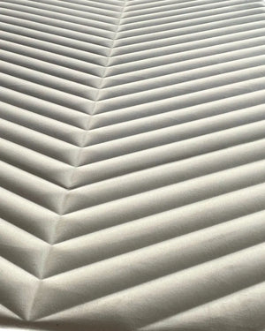 Greige harvest fabric wall panel