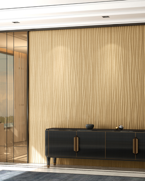 Contour Pebble signature fabric wall panel 2