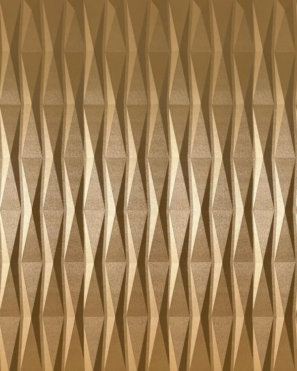 Gold eclipse fabric wall panel
