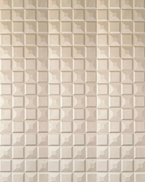 Greige lusso fabric wall panel