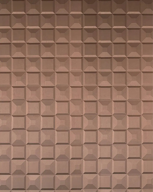 Mocha lusso fabric wall panel