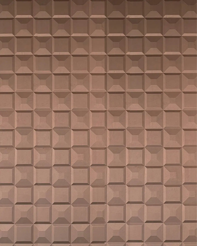 Mocha lusso fabric wall panel