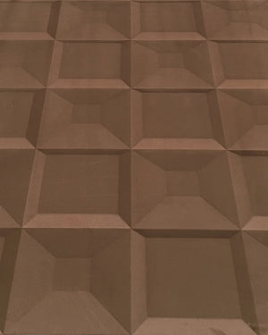 Mocha lusso fabric wall panel