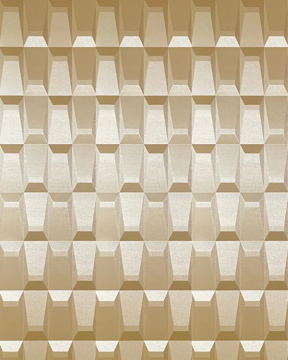 Gold icon fabric wall panel