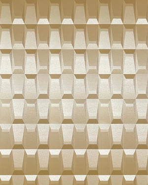 Gold icon fabric wall panel