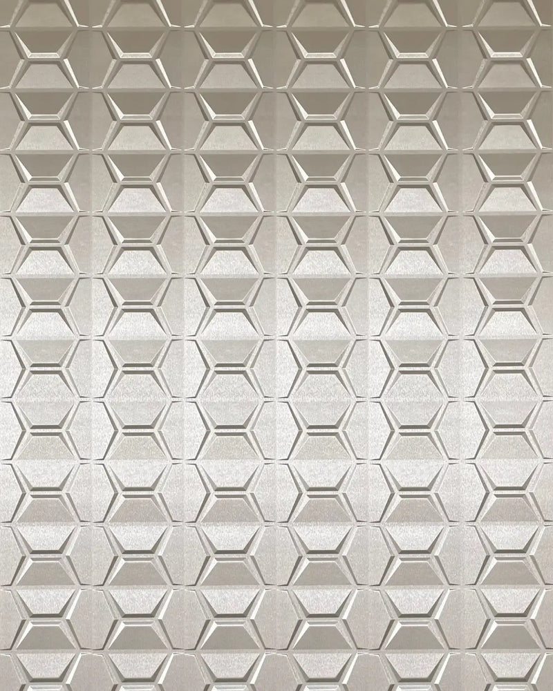 Champagne crest fabric wall panel
