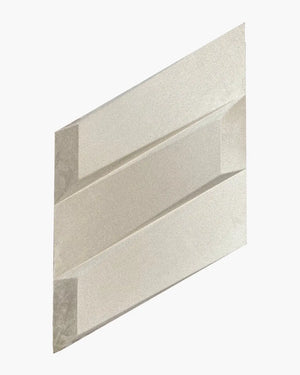 Greige optima fabric mosaic wall panel