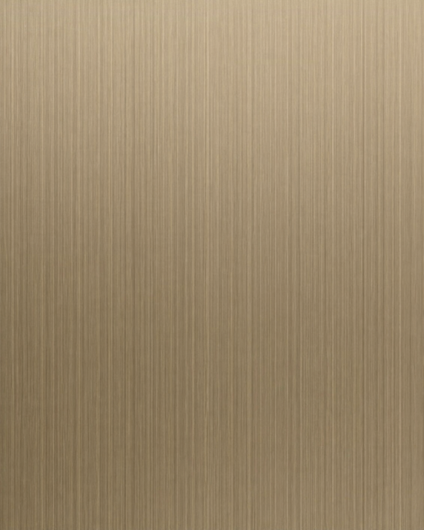 Metallic brushed bronze bamboo wall panel