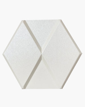 Vanilla lorenzo fabric mosaic wall panel