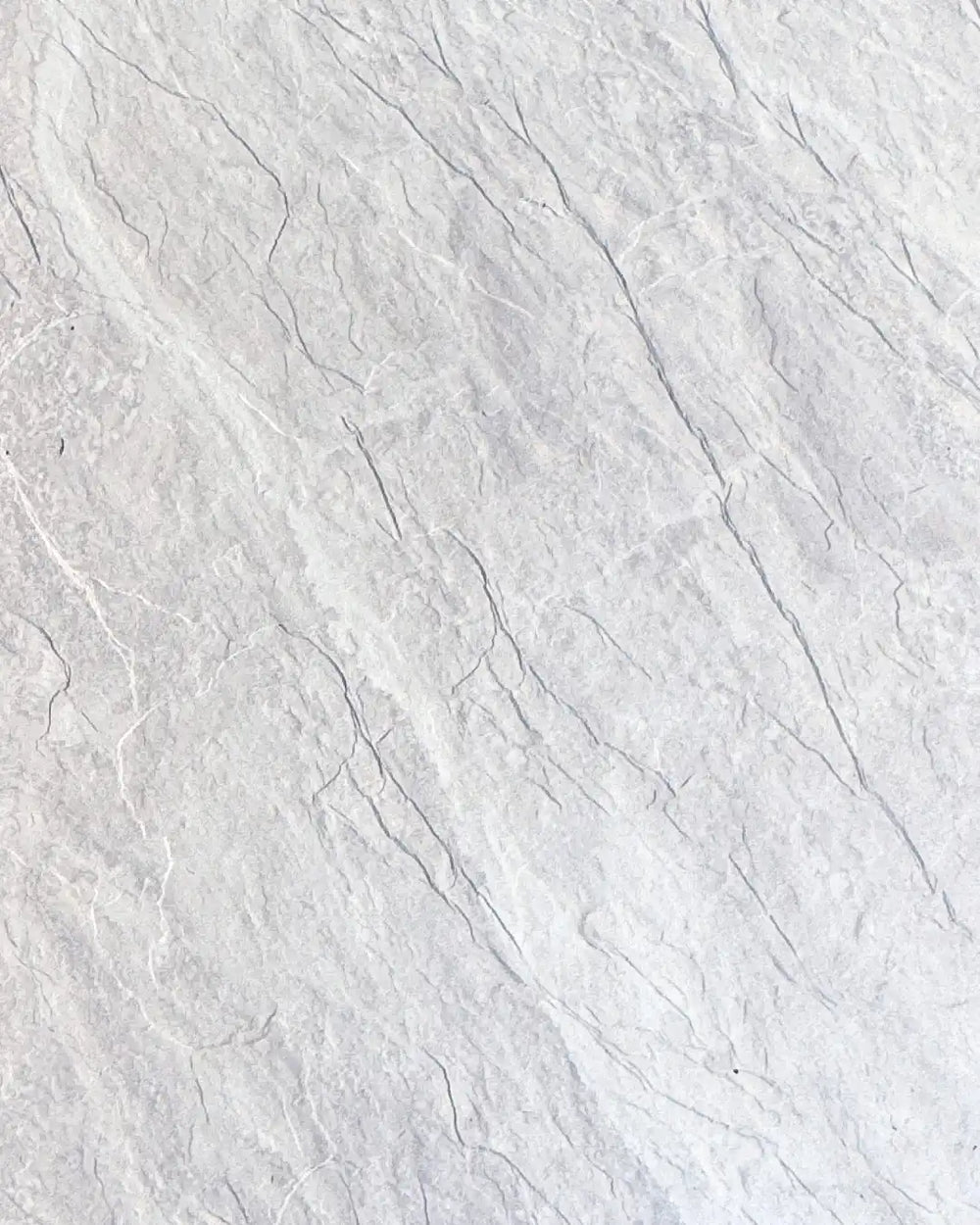 Veil white 3D slate flexible stone wall panel
