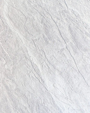 Veil white 3D slate flexible stone wall panel
