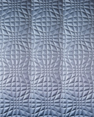 Navy space fabric wall panel
