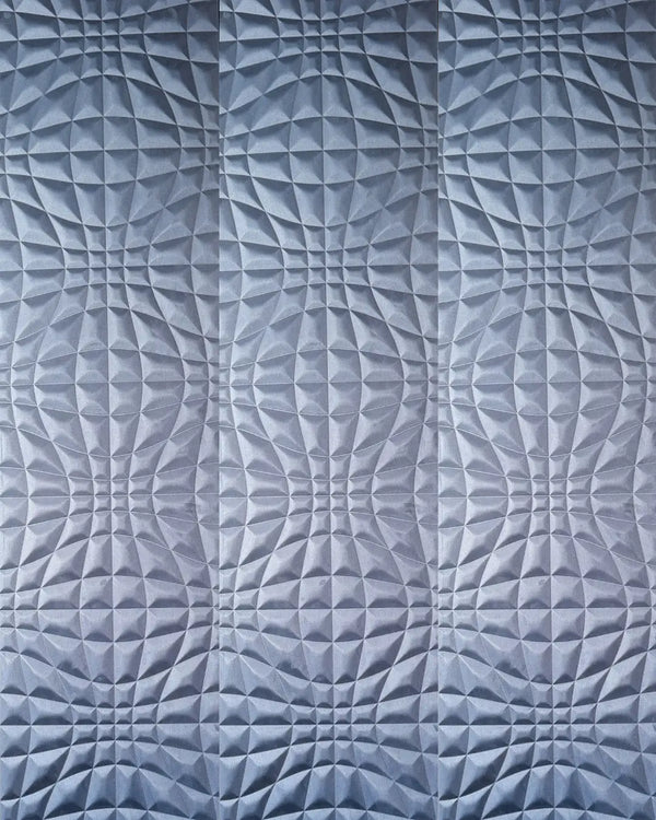Navy space fabric wall panel