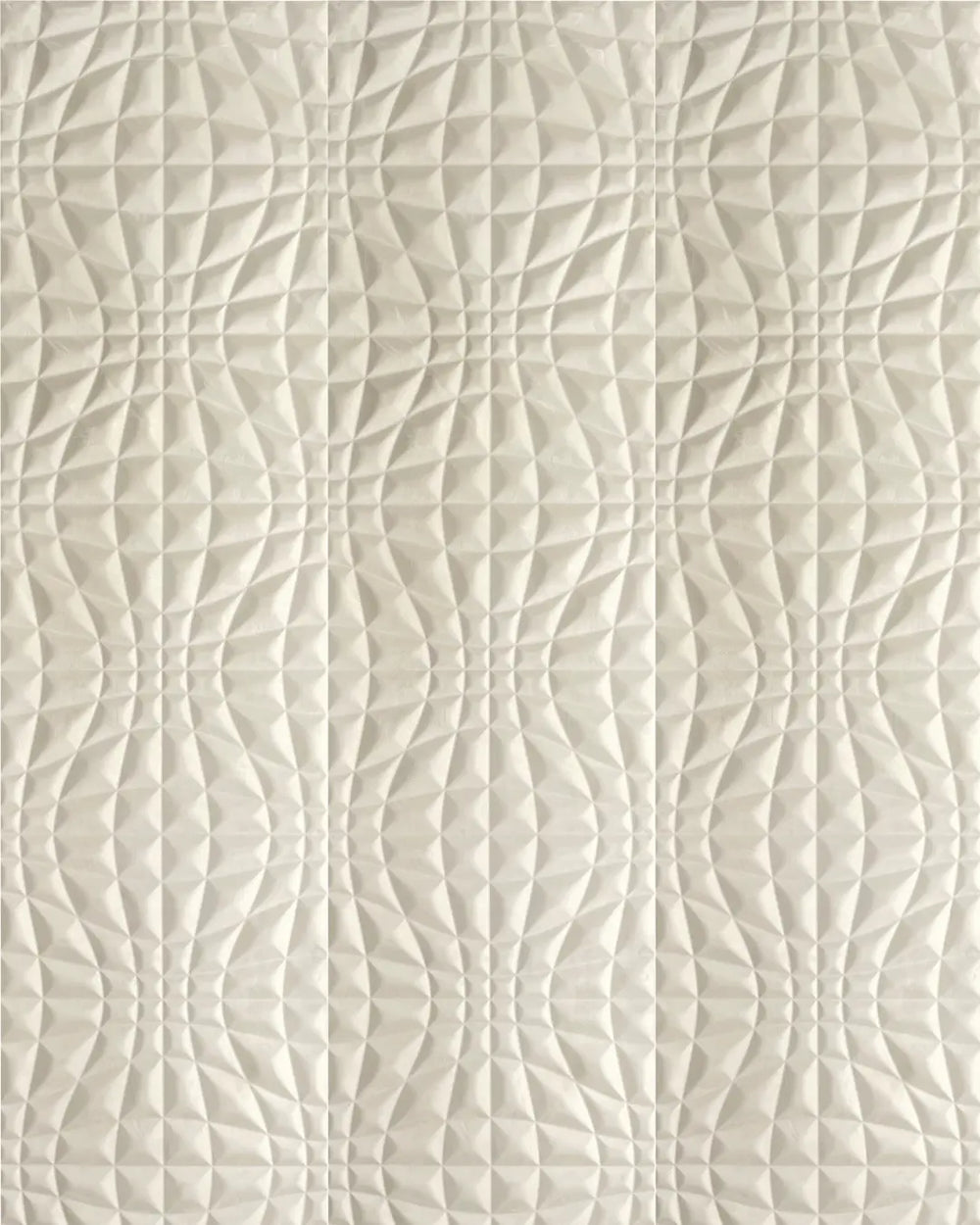 Créme space fabric wall panel