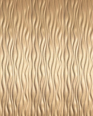 Light gold cosmo fabric wall panel
