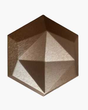 Light gold vera fabric mosaic wall panel