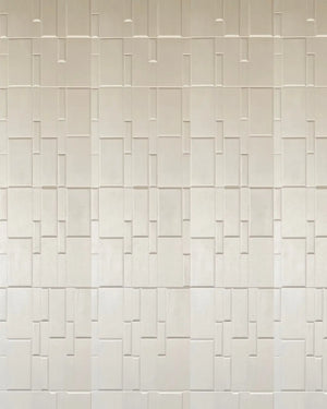 Greige canvas fabric wall panel