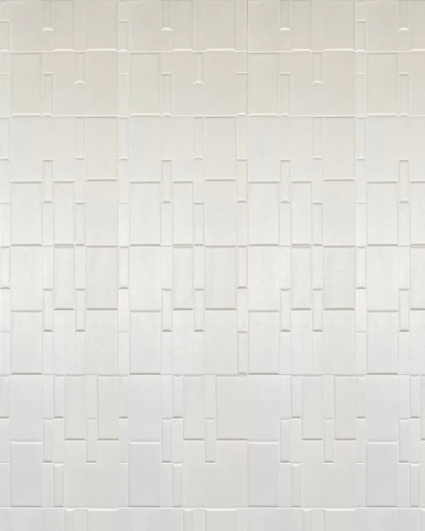 Créme canvas fabric wall panel