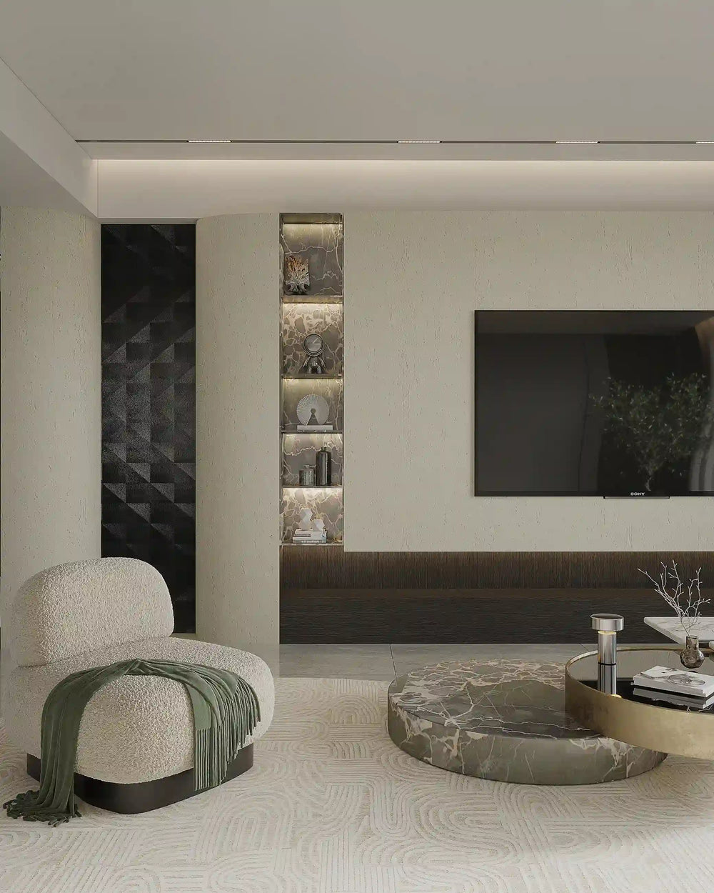 Travertine Stone Wall Panels for Modern Interiors