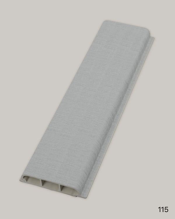 Stonewash linen arco archiflute wall panel